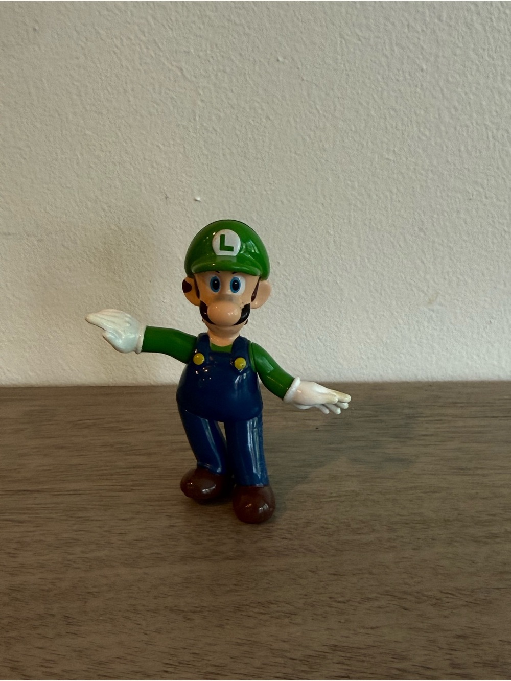 Mario Bros Luigi figure from Burger King 2012